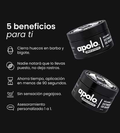 Bálsamo para Crecimiento de Barba Ultra Potente con Minoxidil 20%