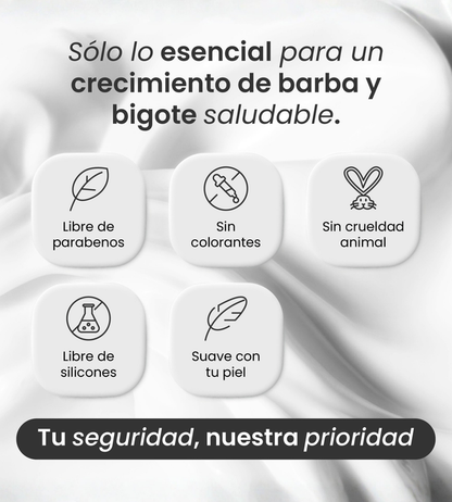 Bálsamo para Crecimiento de Barba Ultra Potente con Minoxidil 20%