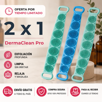 DermaClean Pro - Masajea, Exfolia y Limpia en un Solo Paso