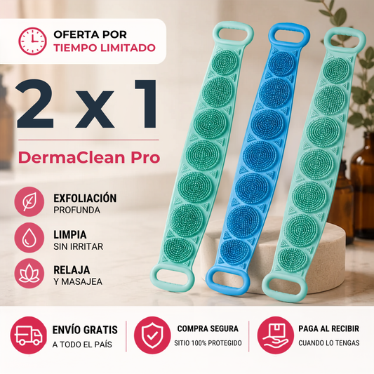 DermaClean Pro - Masajea, Exfolia y Limpia en un Solo Paso