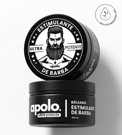 Bálsamo para Crecimiento de Barba Ultra Potente con Minoxidil 20%